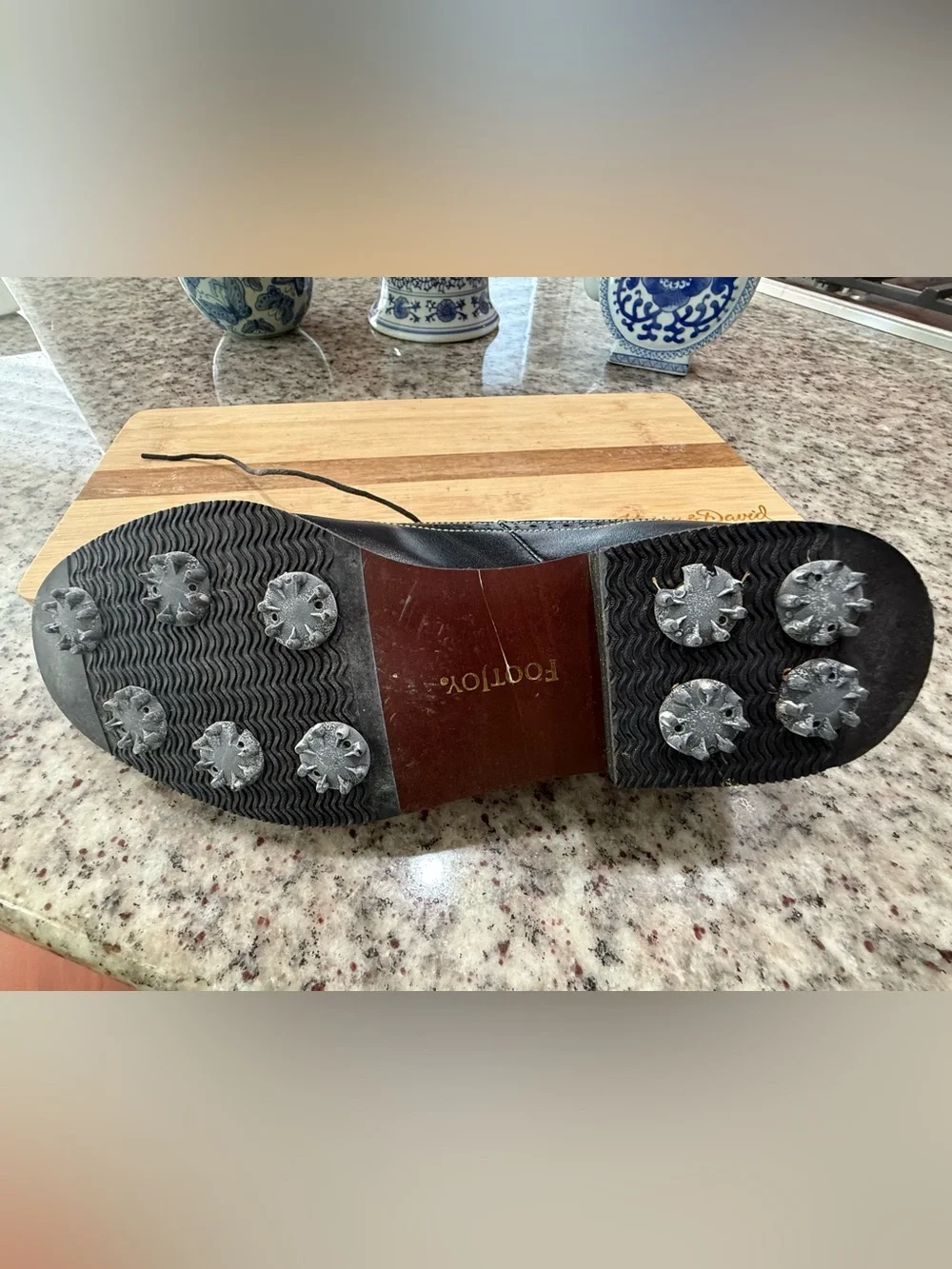 FootJoy platform shoes